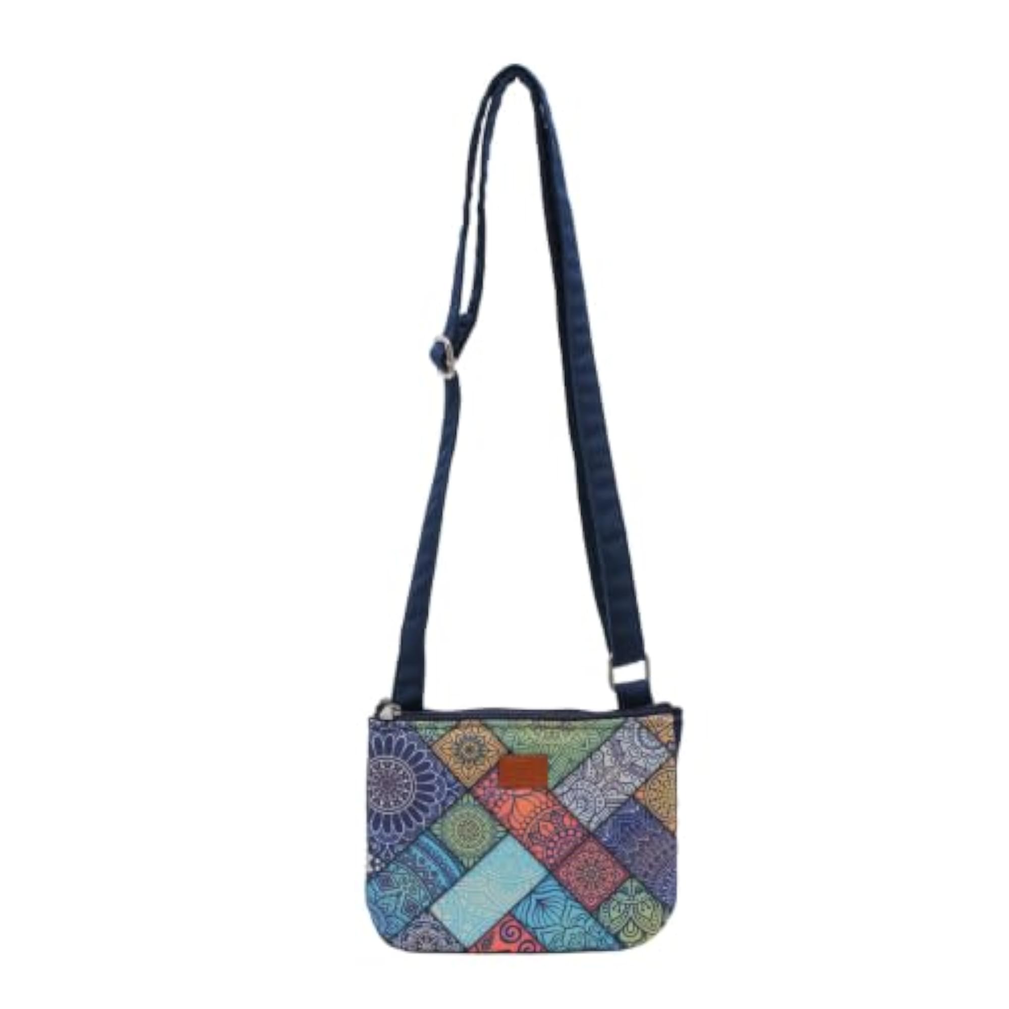 Women's Multicolor Crossbody Sling Bag, Casual